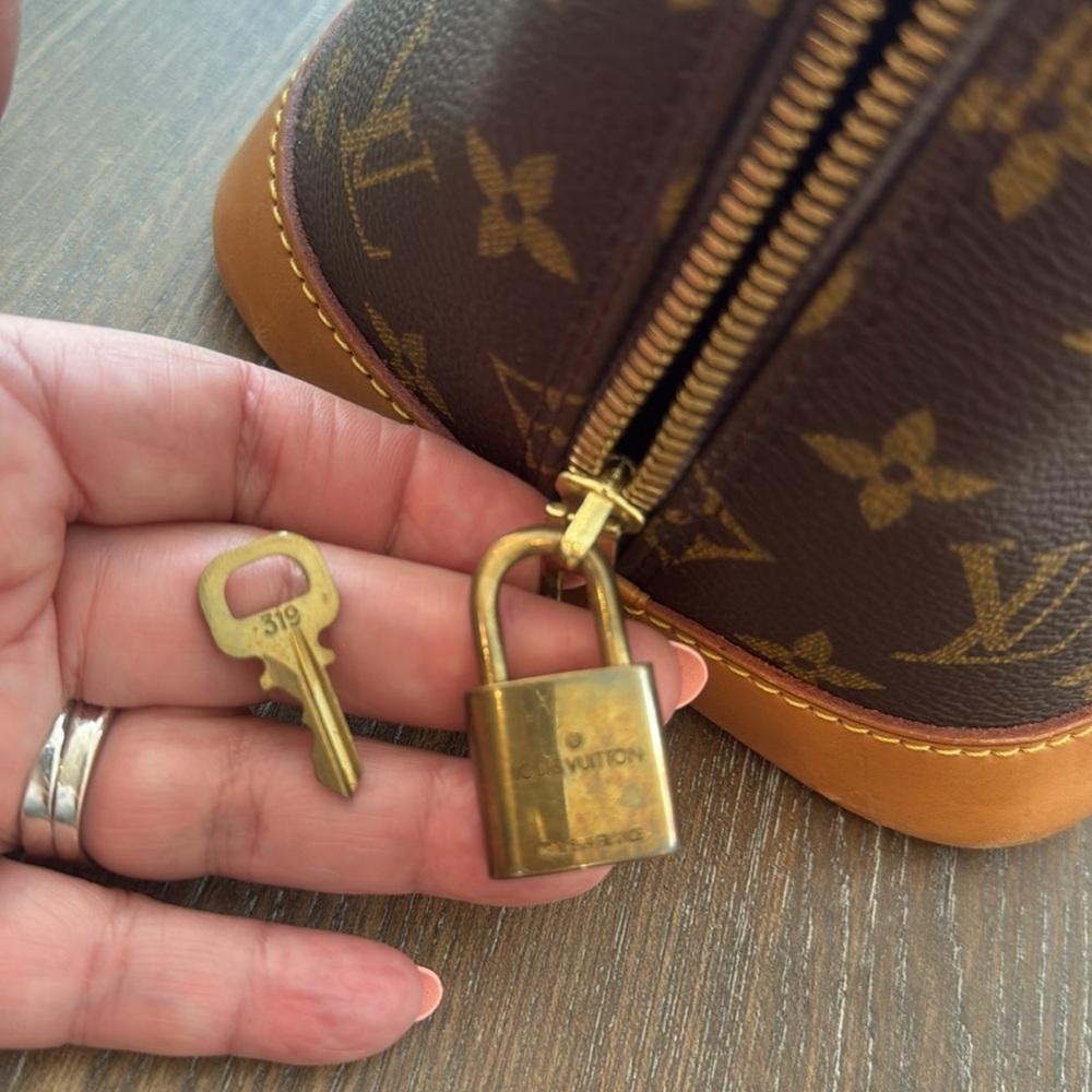 Louis Vuitton Brown Alma PM - Picture 15 of 16